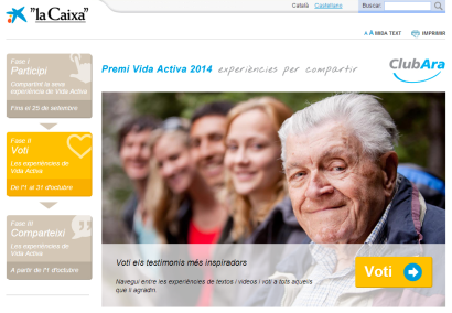 Vota les millors històries dels Premis Vida Activa 2014