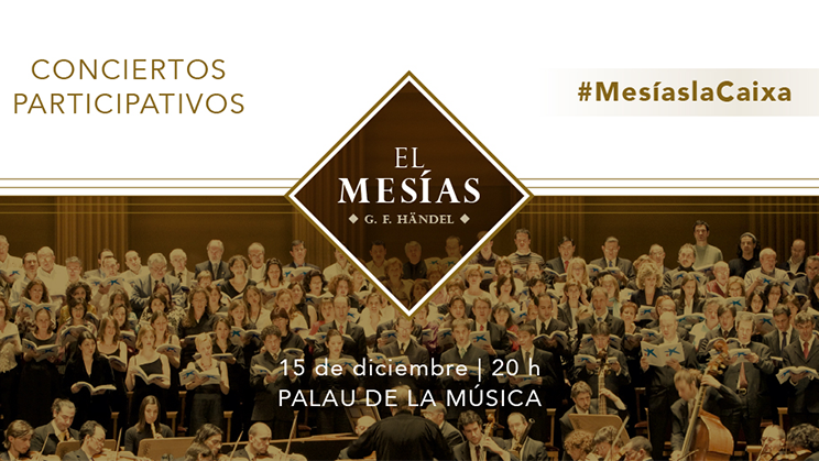 El Mesías, el concierto participativo de ”la Caixa”, llega a Barcelona