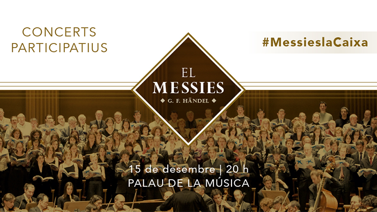 El Messies, el concert participatiu de ”la Caixa”, arriba a Barcelona