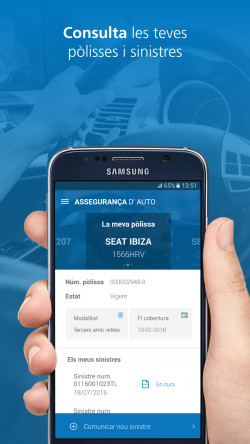 SegurCaixa AUTO, una app per gestionar l’assegurança del cotxe