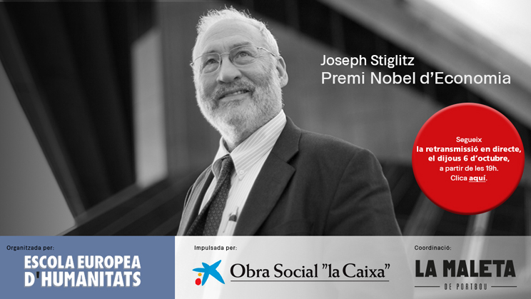 EN DIRECTE: Converses entre Joseph E. Stiglitz i Antoni Castells