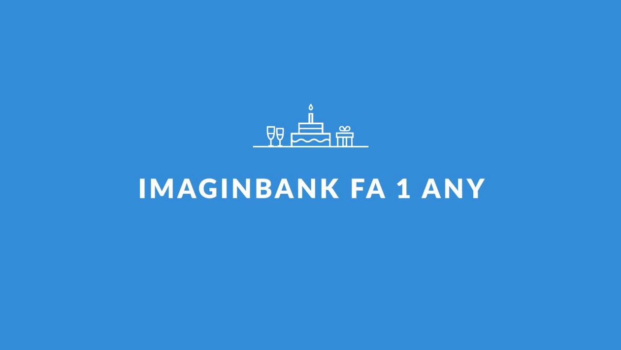 Celebrem el primer aniversari d’imaginBank